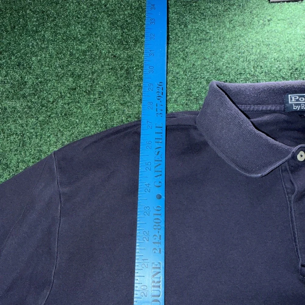 Polo Ralph Lauren Polo Shirt Men's Size 2XL Blue Shirt Red Horse G18